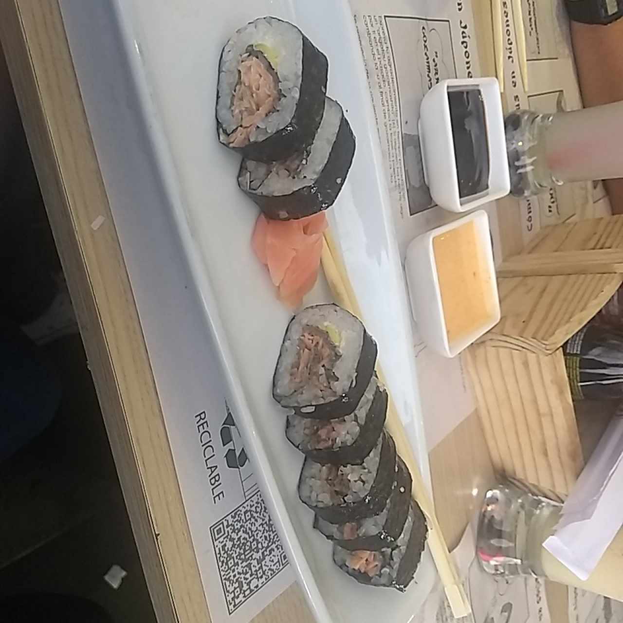 Salmon skin