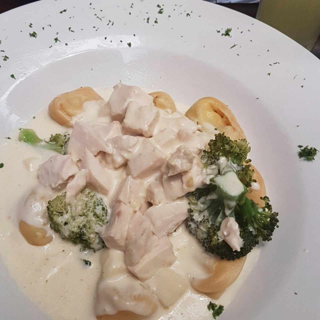 pollo y brócoli