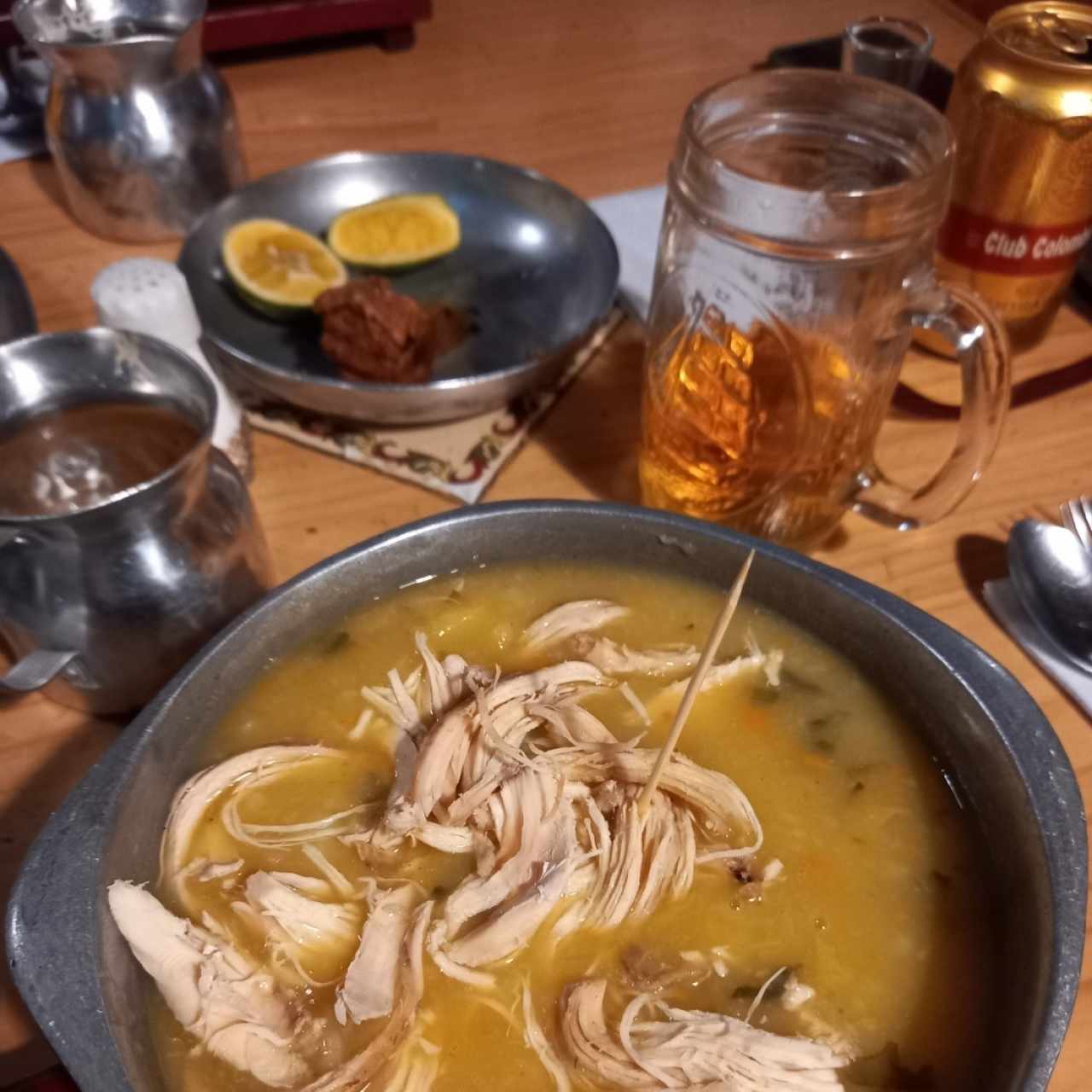 ajiaco de pollo 