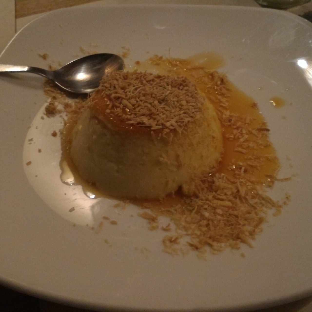 Flan de coco
