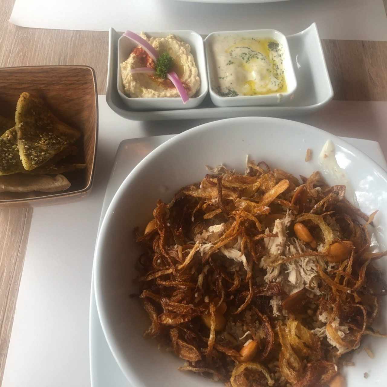 arroz de lamendras con pollo