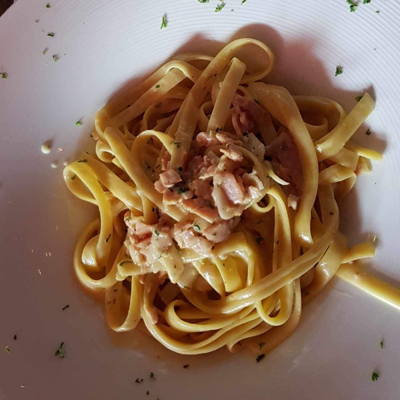 Pasta carbonara