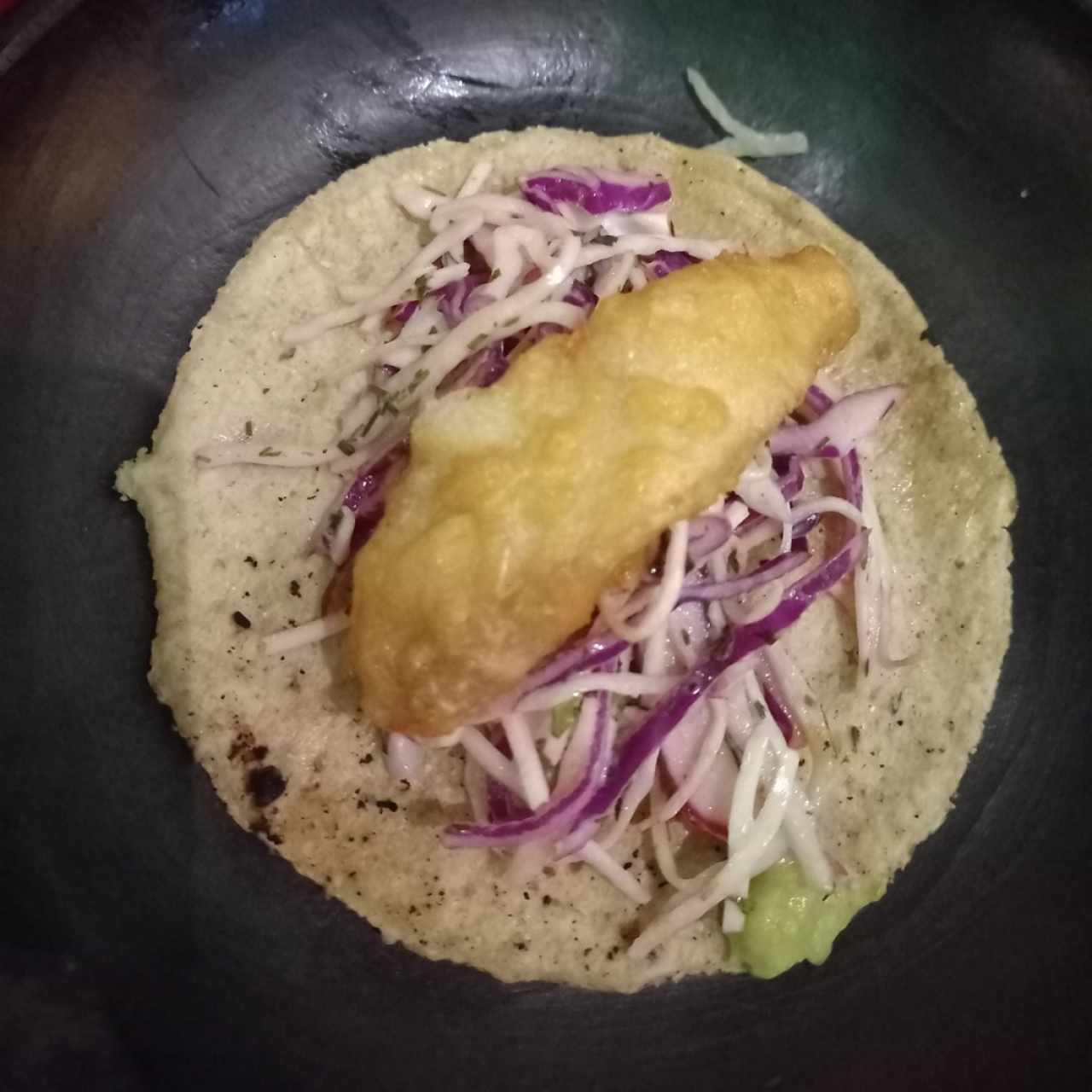 Taco de pescado
