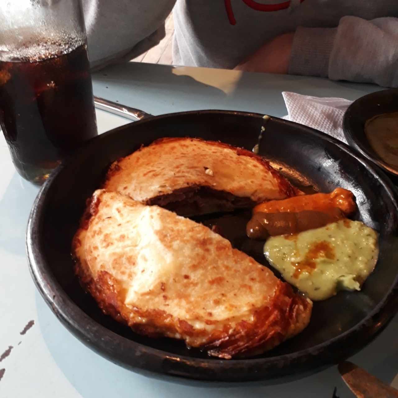 quesadillas de carne asada
