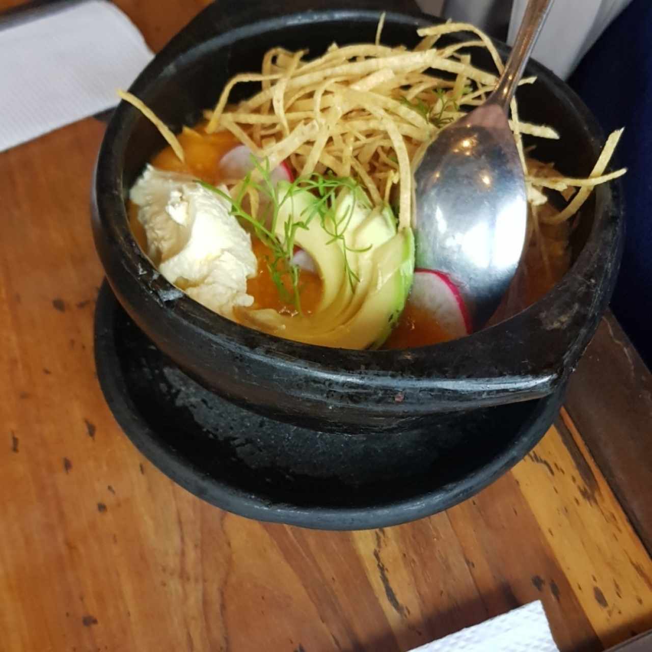 sopa de tortilla