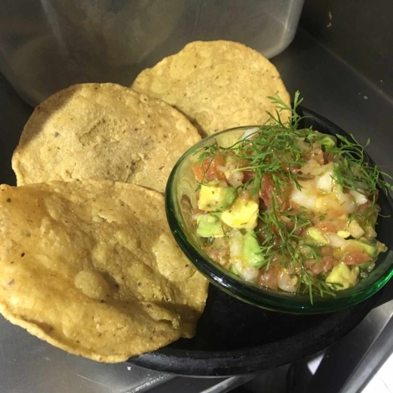 ensalada de camaron 