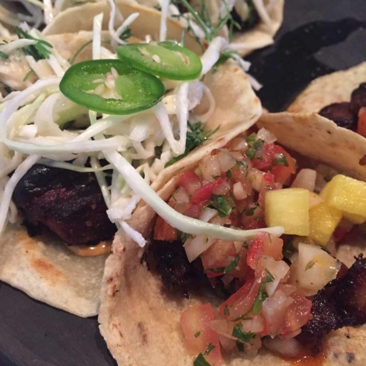 tacos de Morrillo y Al Pastor