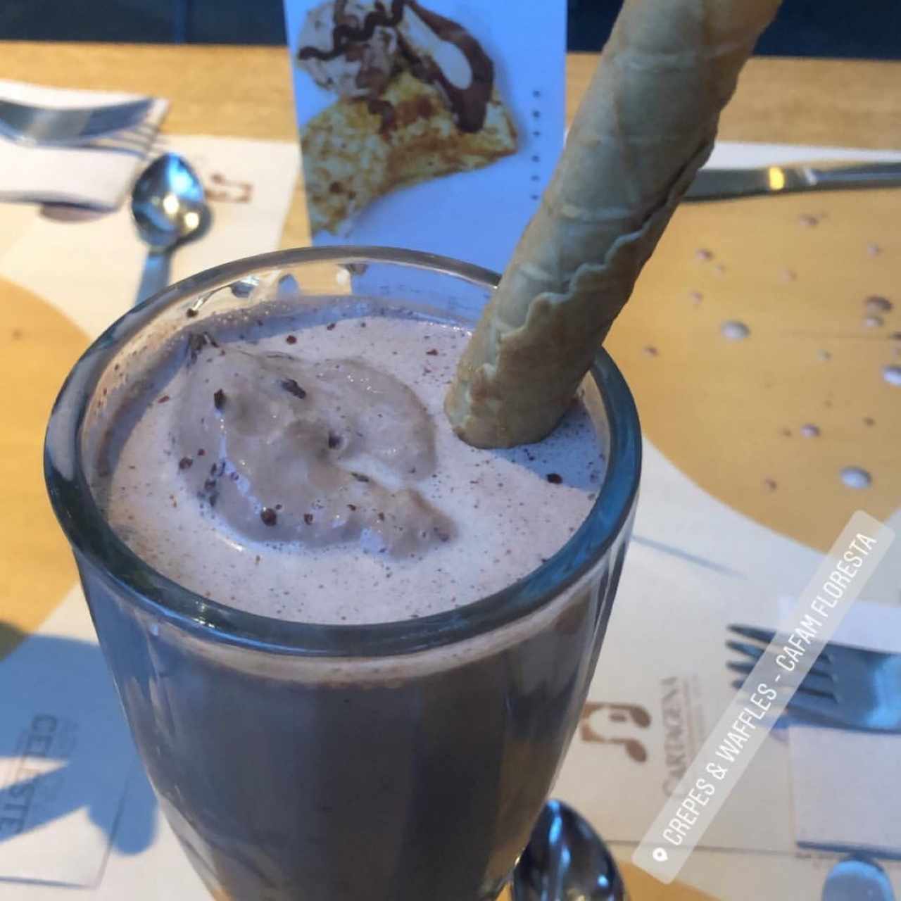 malteada de choco rochelle 