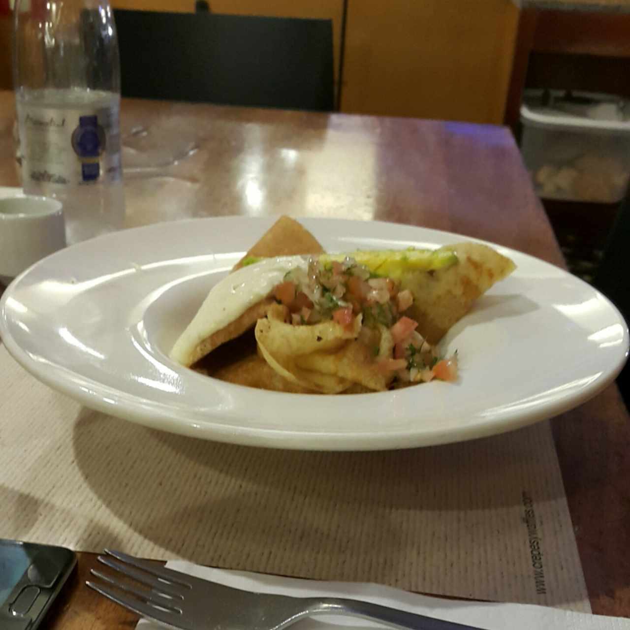 crepe sombrero vueltiado