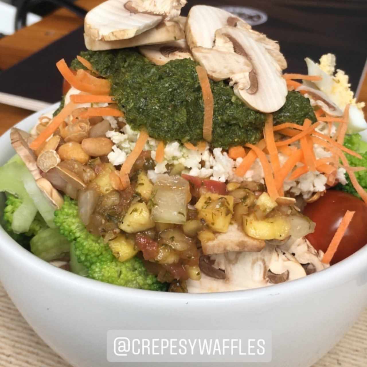 Ensalada de la barra 
