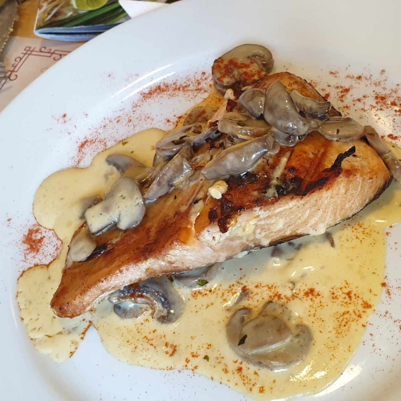 salmon a la parrilla 