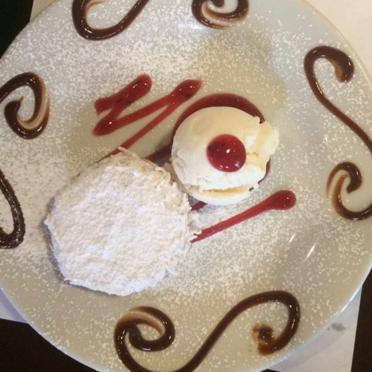 Alfajor con helado