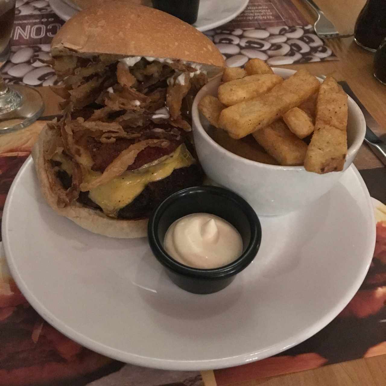 Hamburguesa Bícono - Angus. 