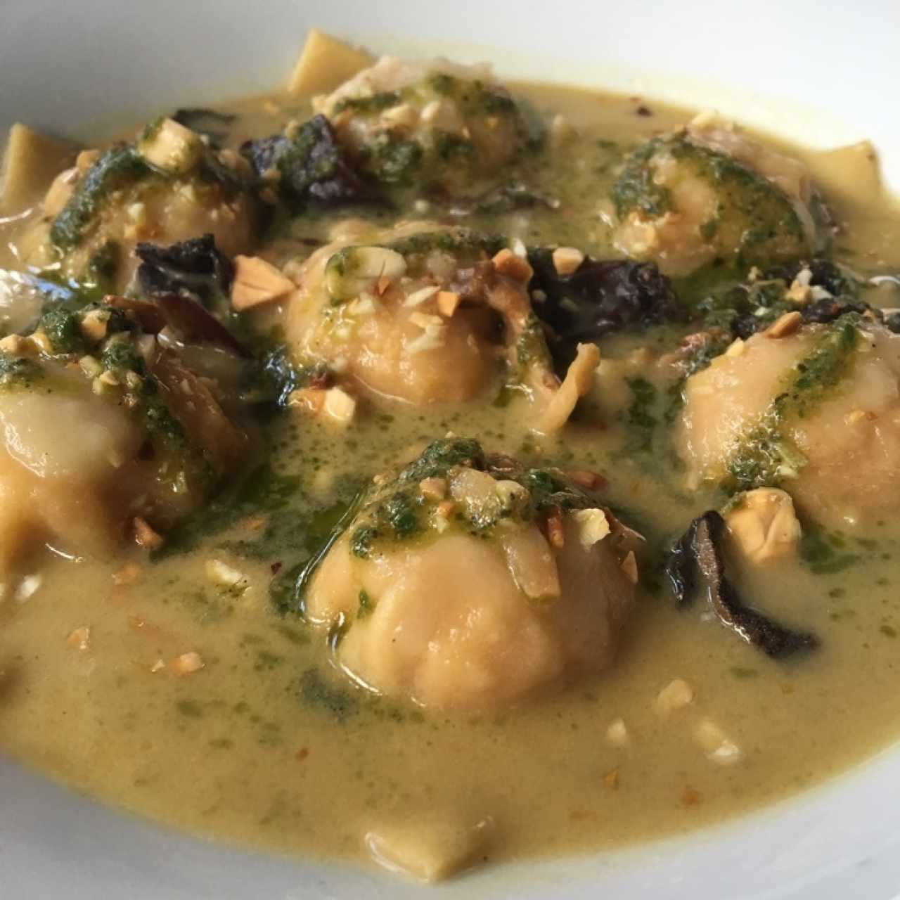 ravioli de zapallo con ricotta