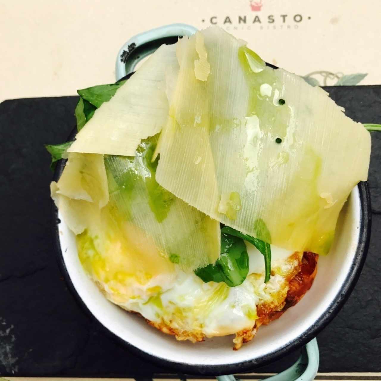 cacerola de huevos
