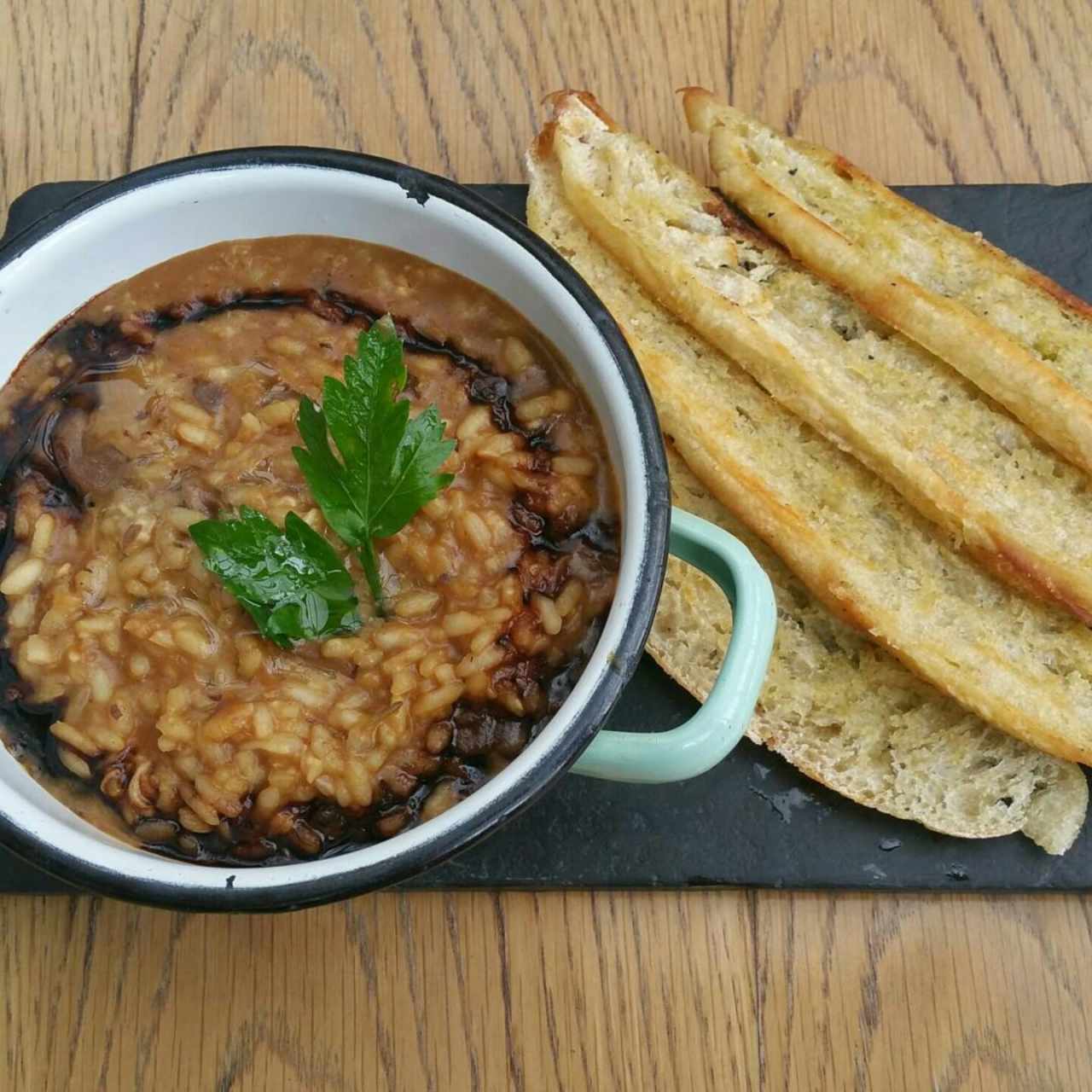 risotto de setas