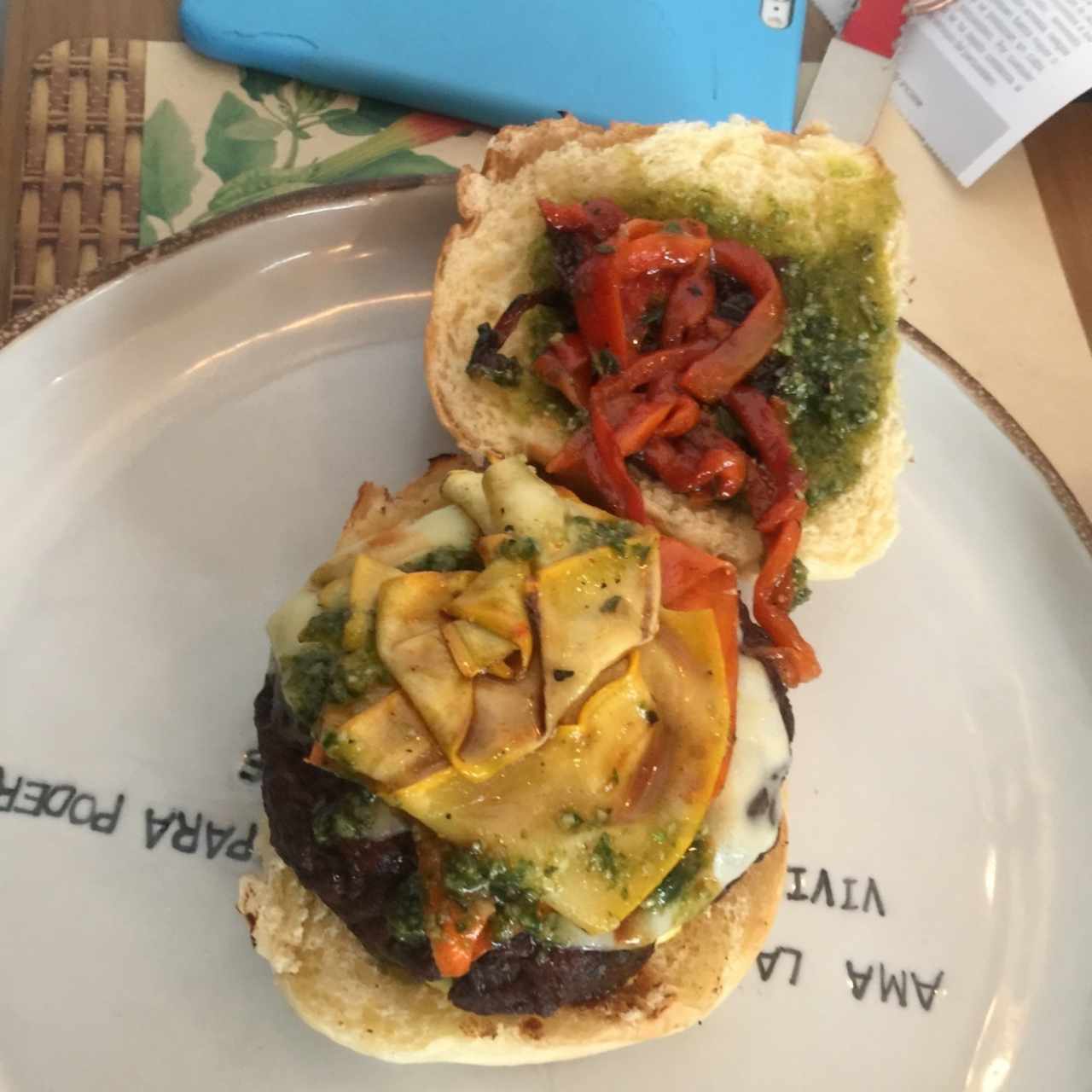 hamburguesa canasto
