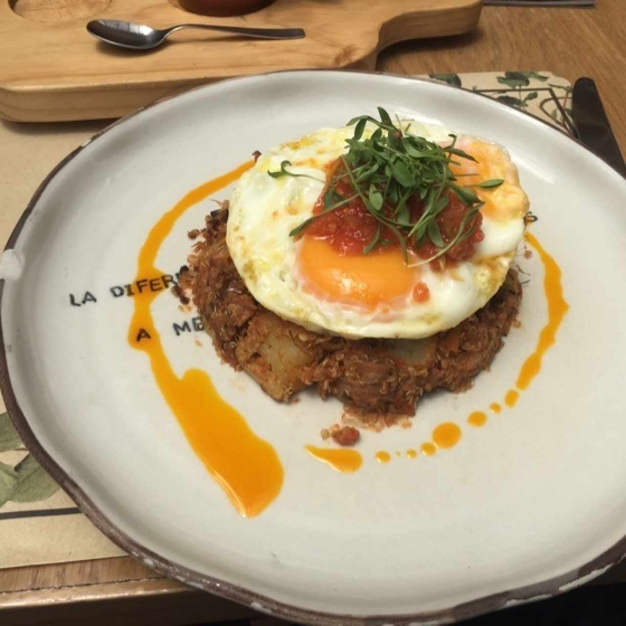Calentado de Quinoa con Roastbeef