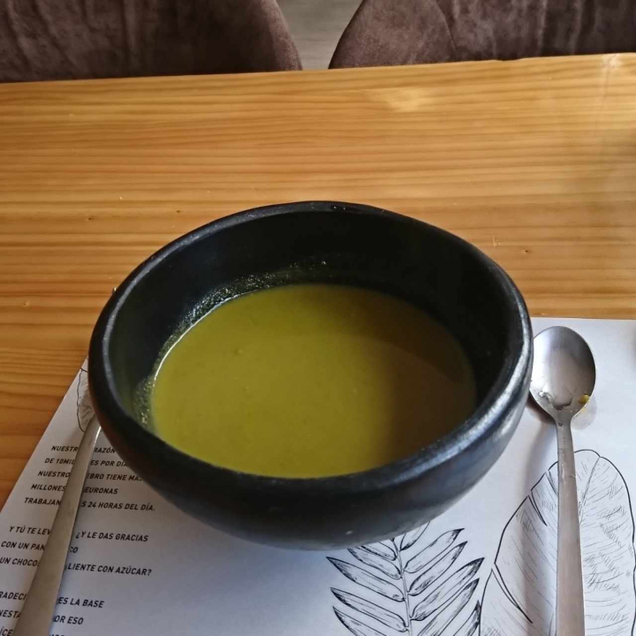 sopa de verduras del día 