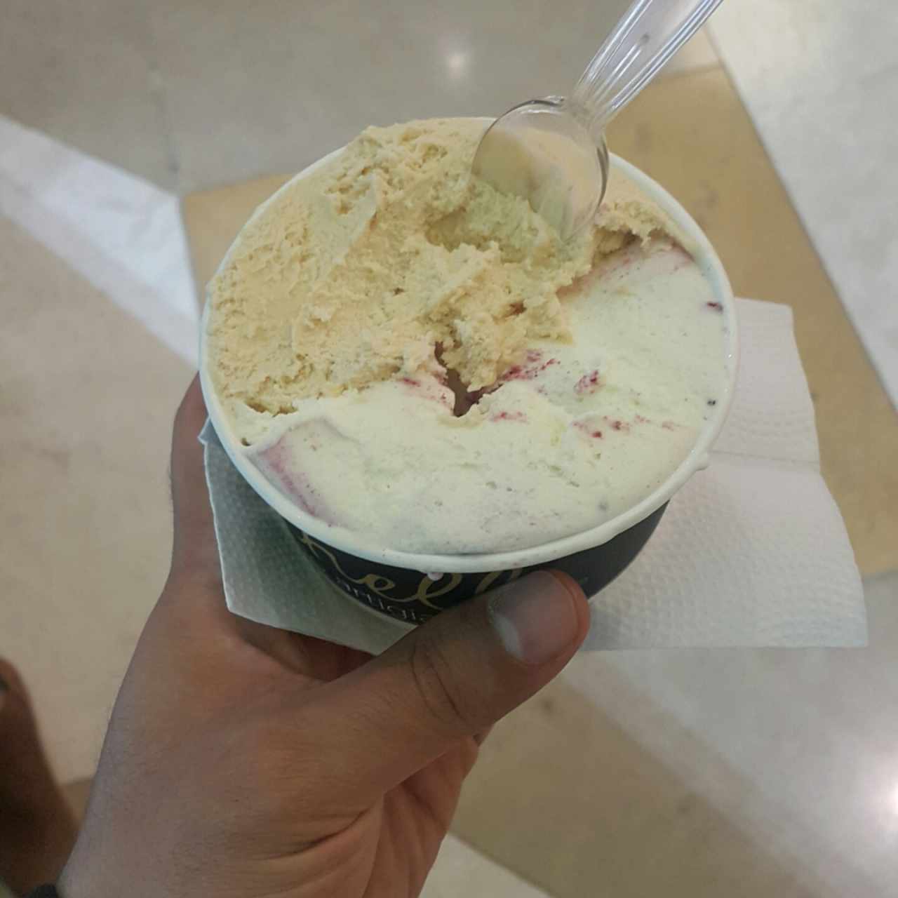 vaso dos sabores
