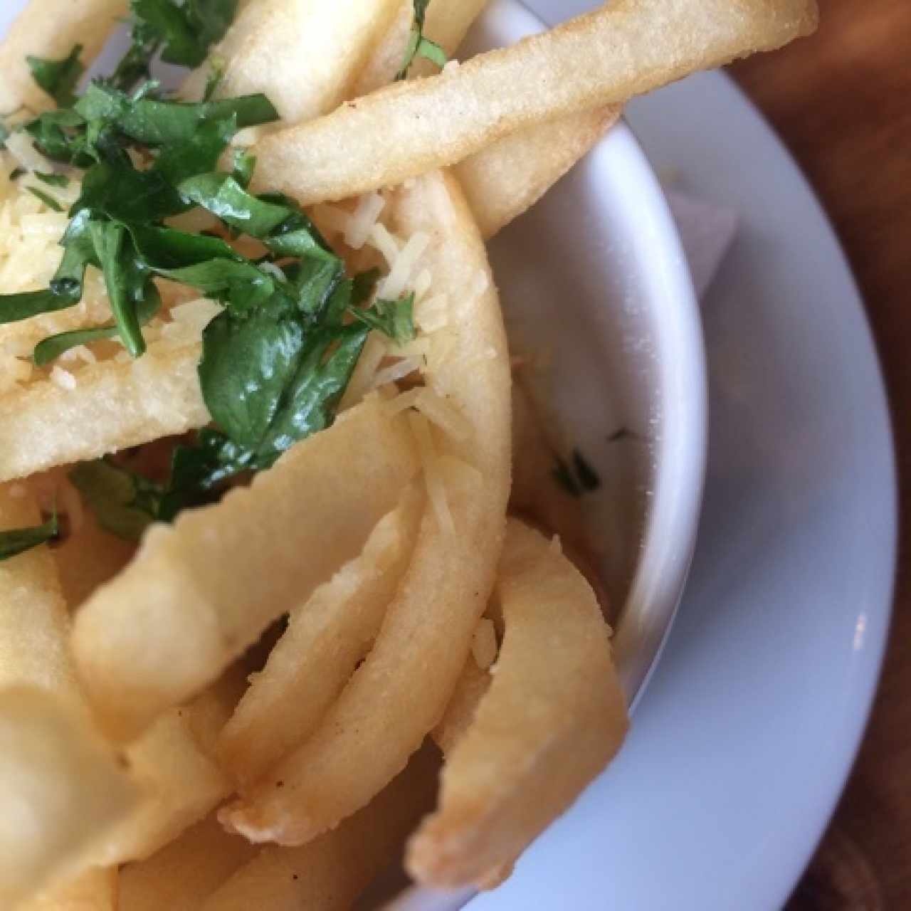 Papas trufadas