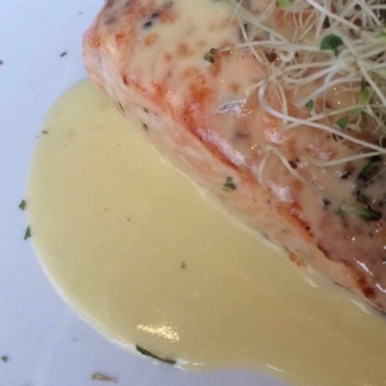 Salmón al limón