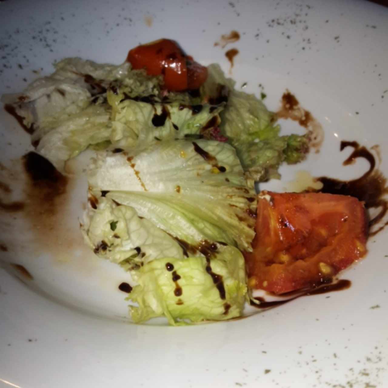 Ensalada Cortesía de la Casa (tenía hambre)