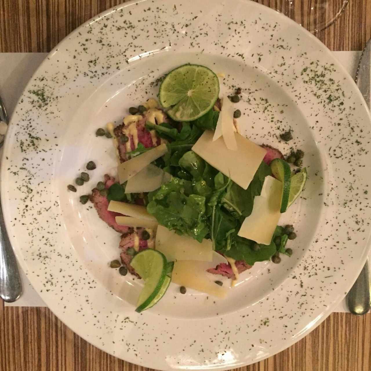 Tagliata di Manzo. 