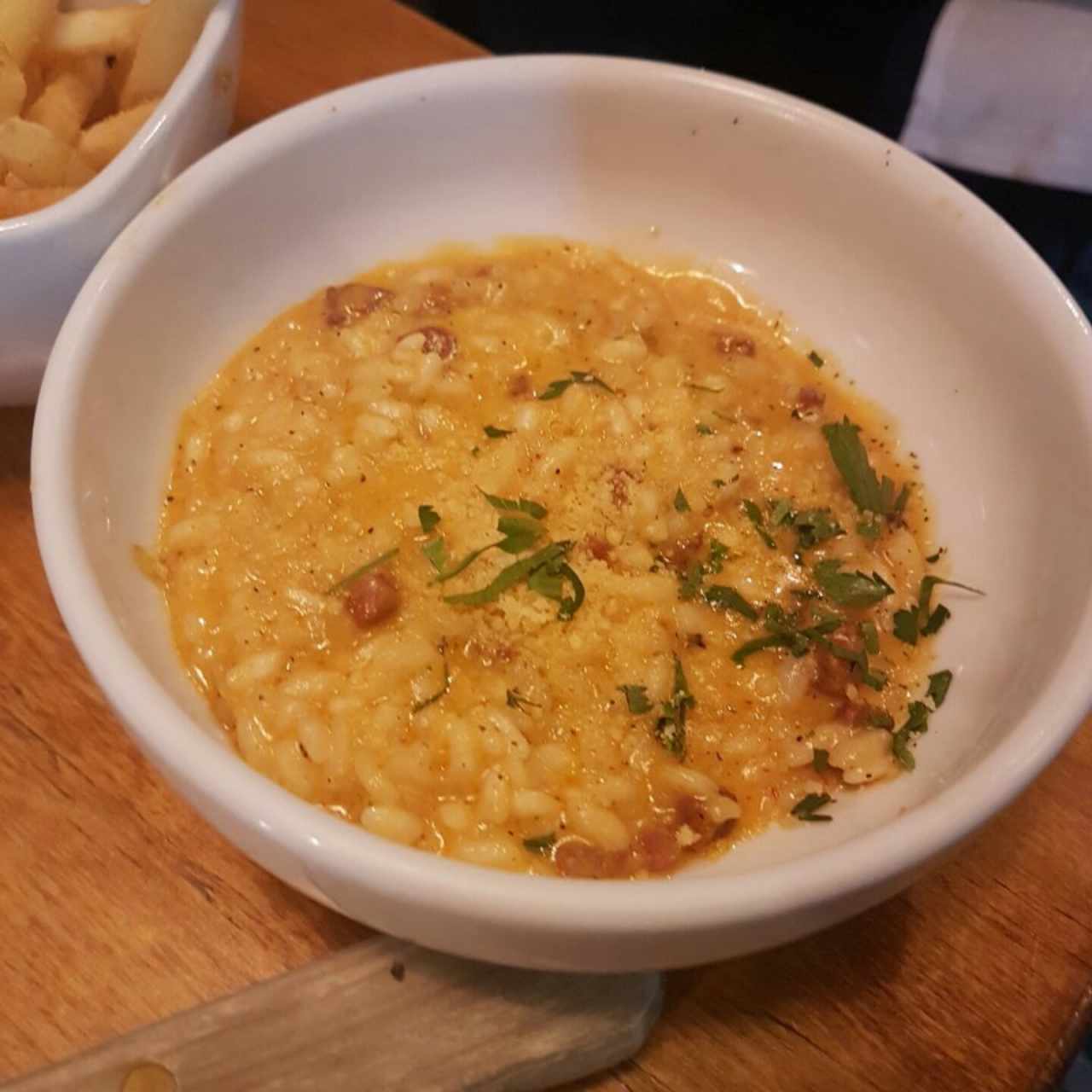 risotto de chorizo
