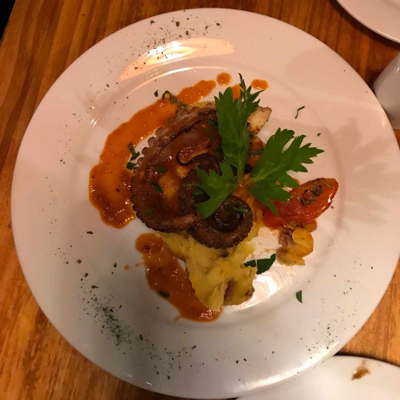 Pulpo a la parrilla