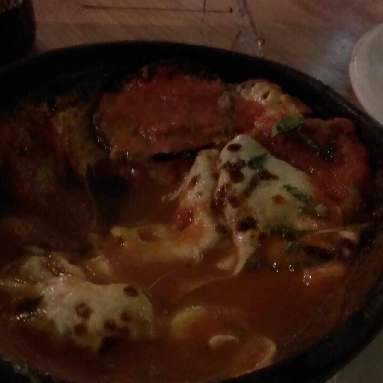 Berenjena gratinada