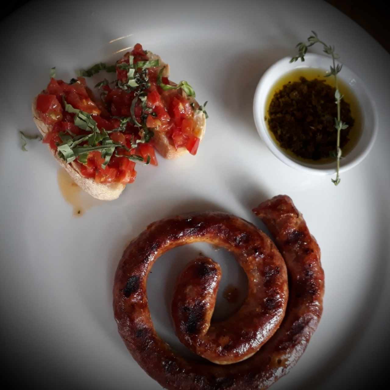 Chistorras con Chimichurri