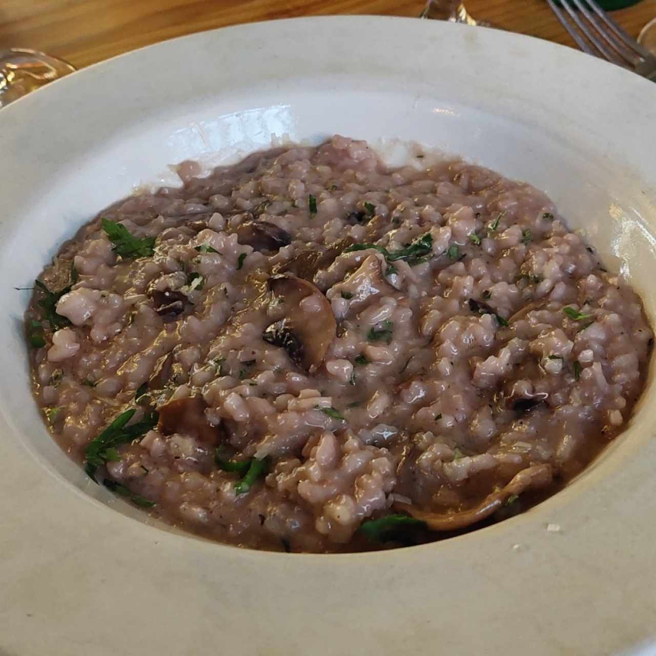 risotto portobello