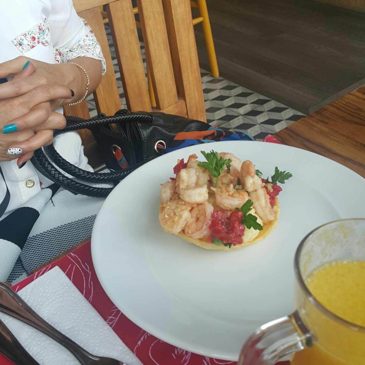 camarones en mantequilla 