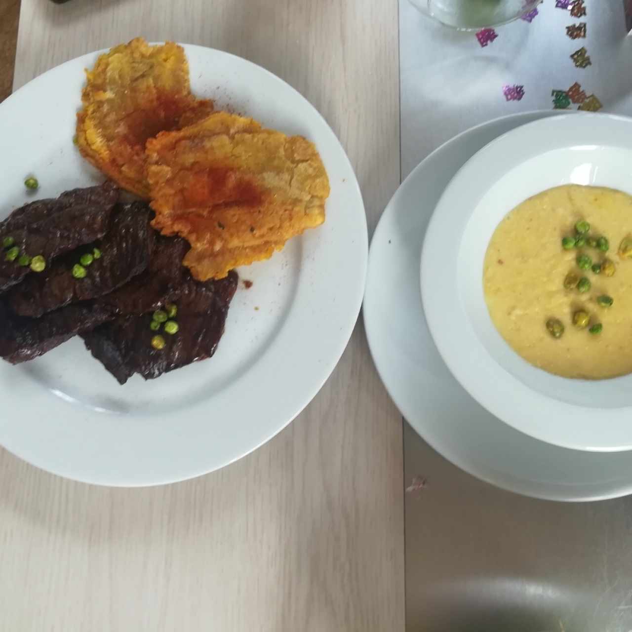 Entraña y cremoso de envuelto. 