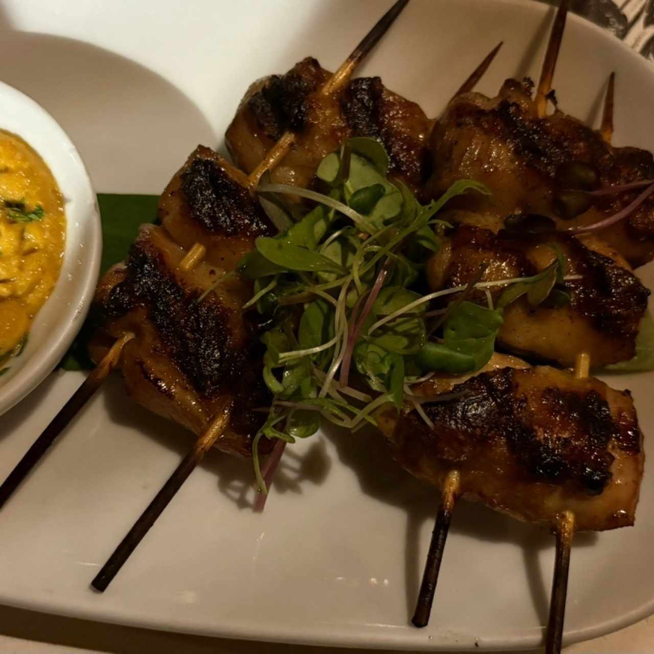 Satay pollo