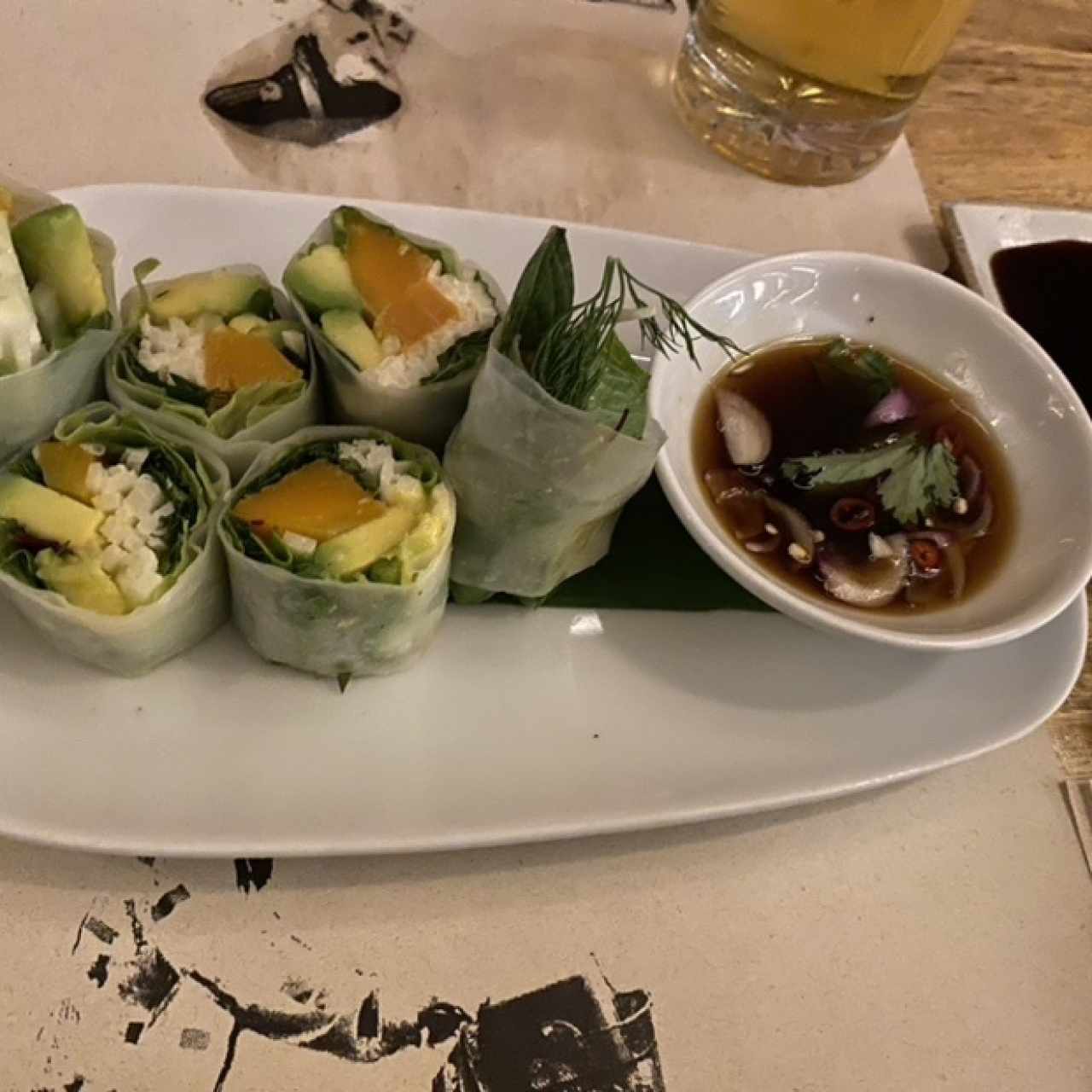 Rollitos de papel de arroz