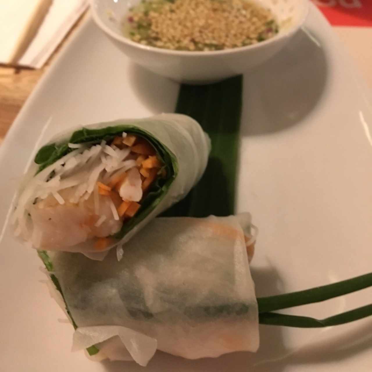 rollitos de papel de arroz 