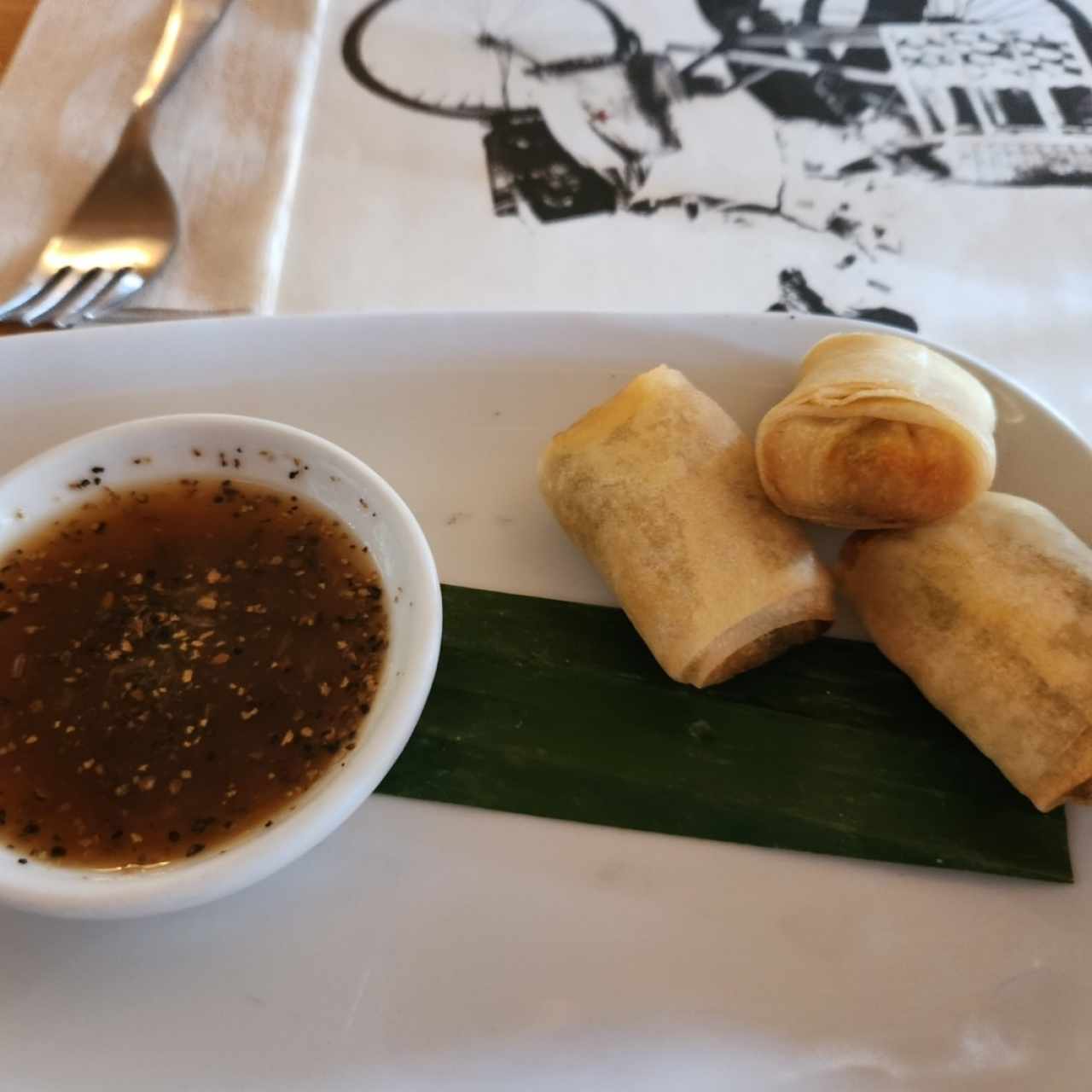 Spring rolls de camarón 