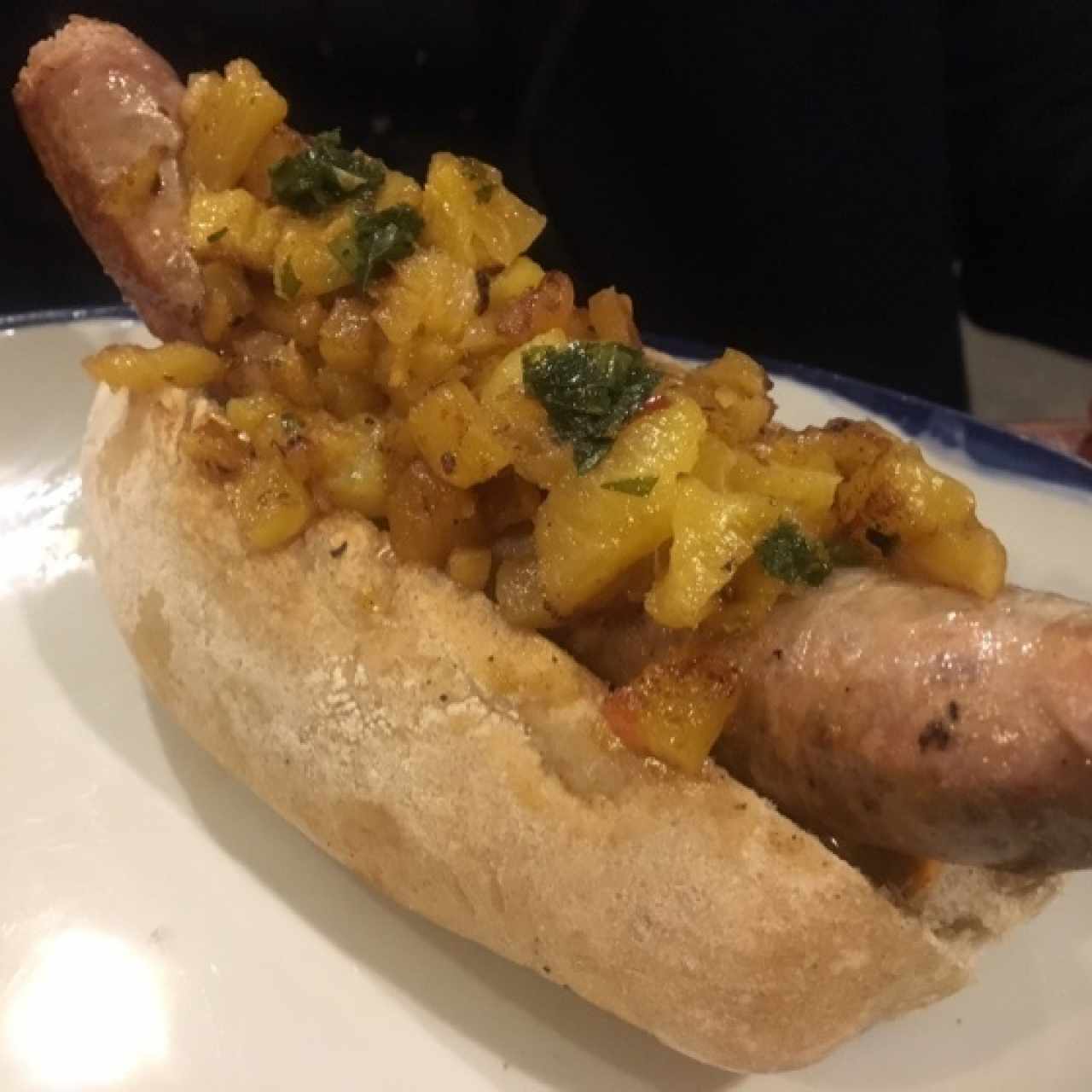 Chorizo y Piña
