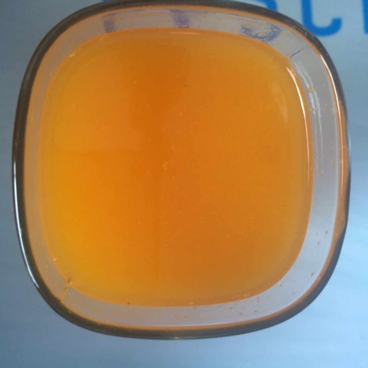 Jugo de mandarina