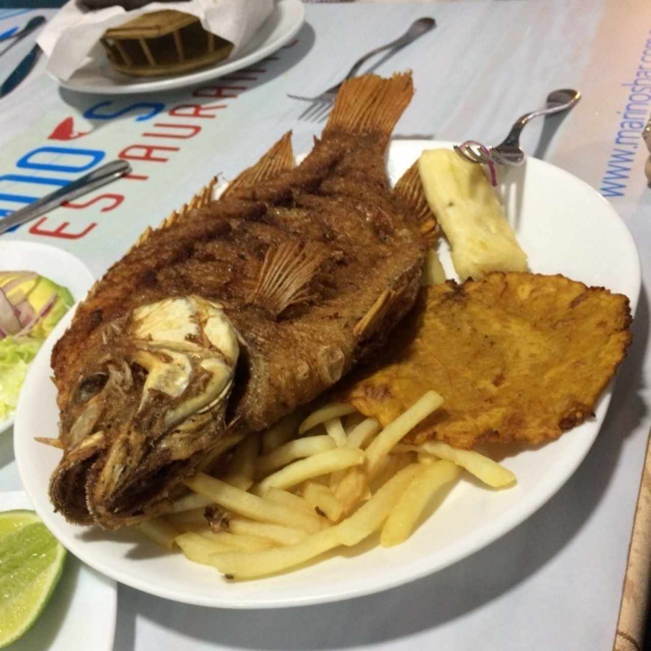 Mojarra frita