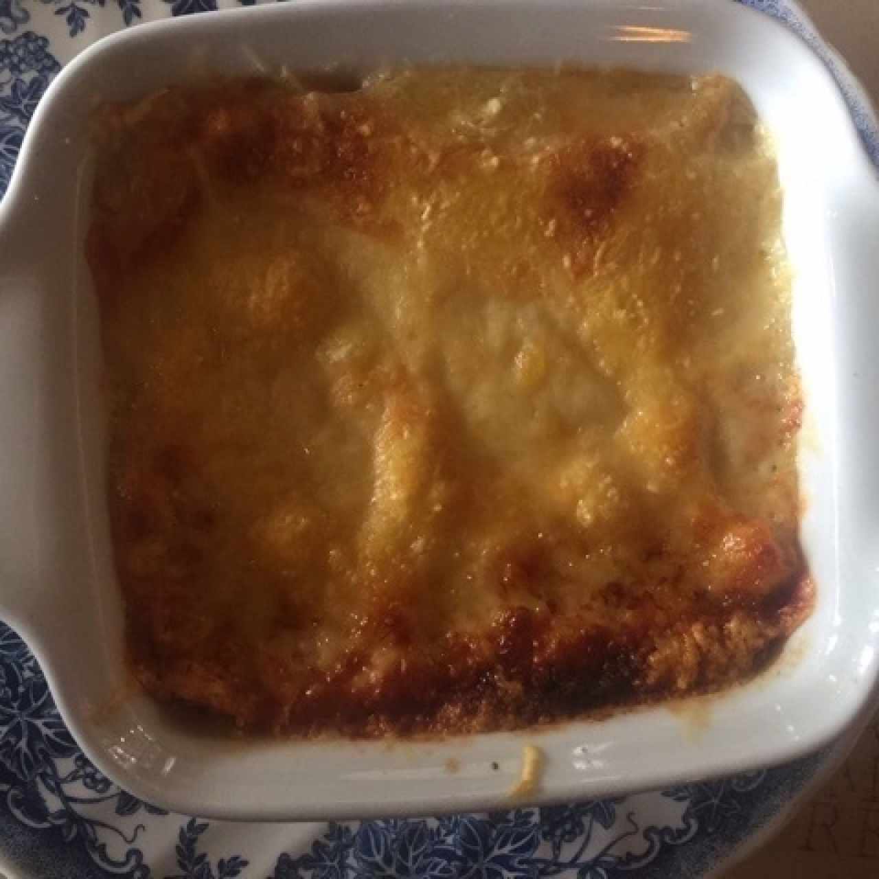 Lasagna de carne