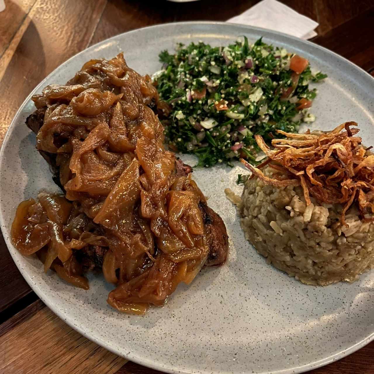 Lomo encebollado 