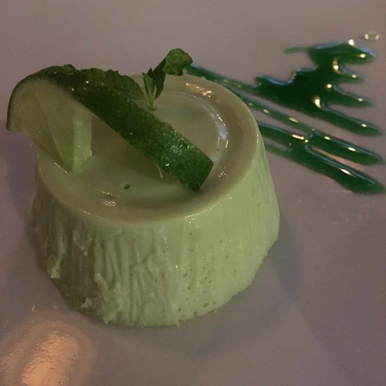 Mousse de yerbalimón