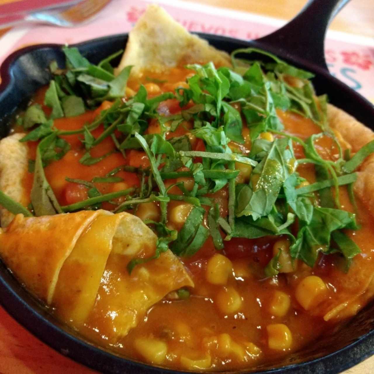 crepe vegetariano