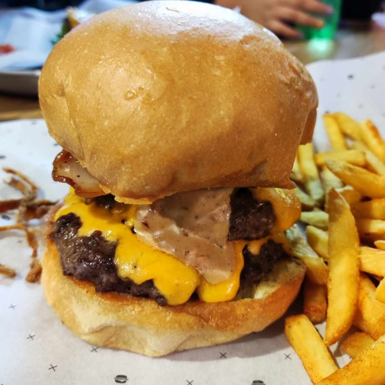 Jack Daniels Double Burger