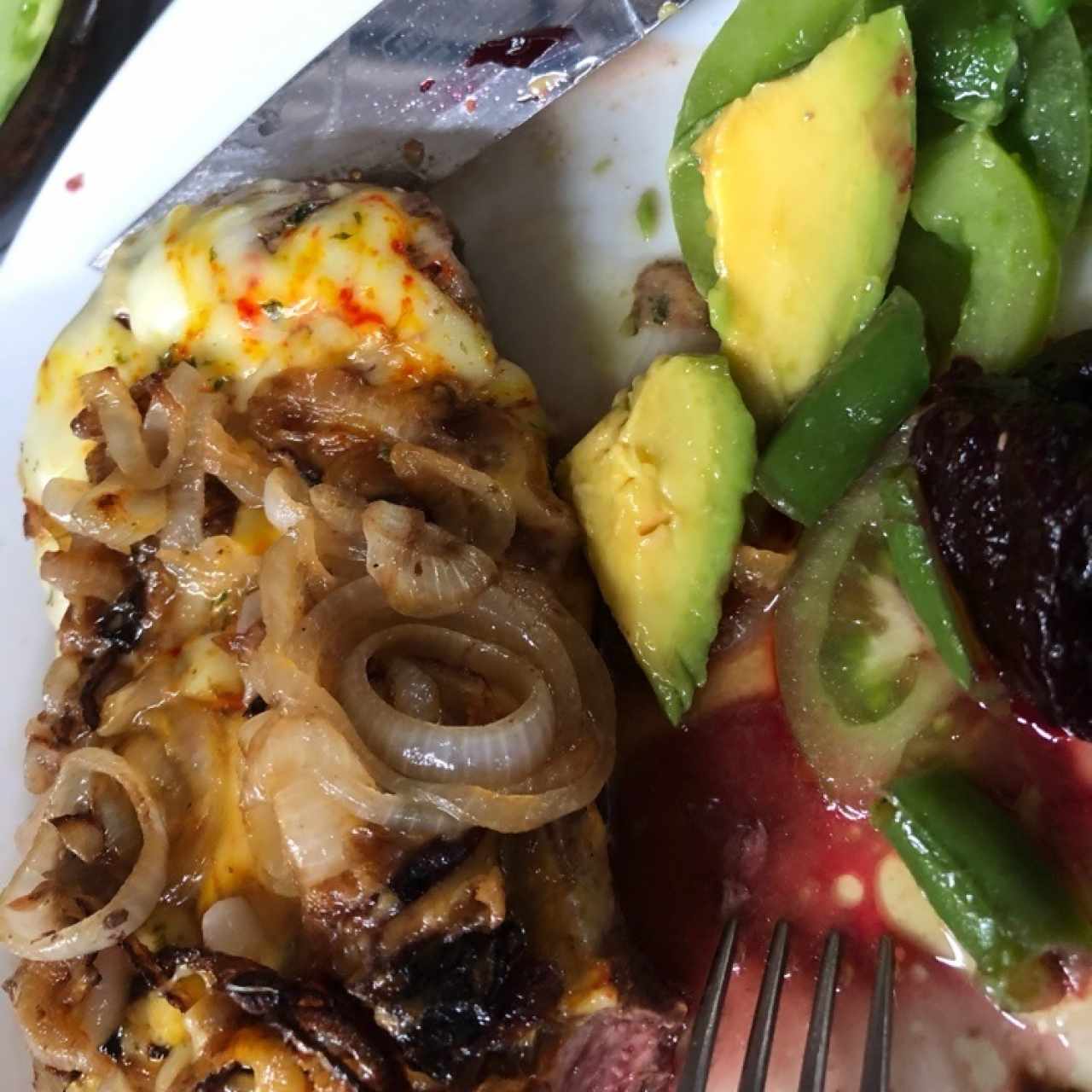 Lomo con queso
