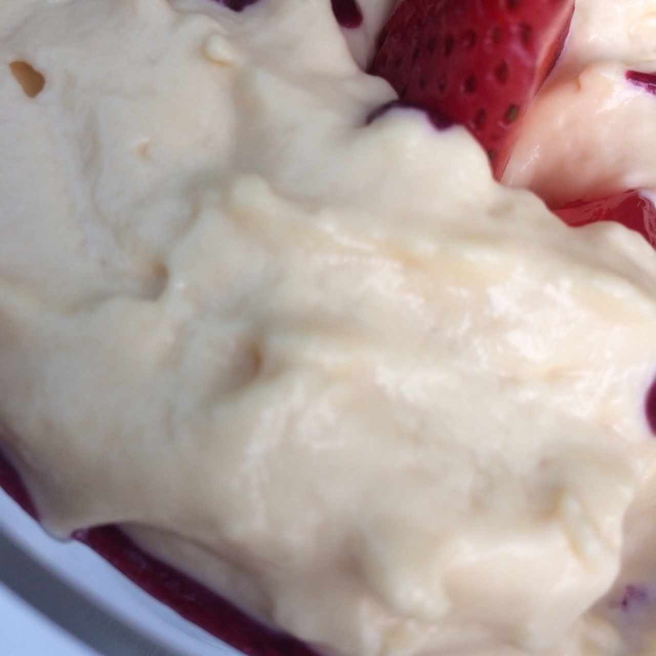 Espuma de arequipe