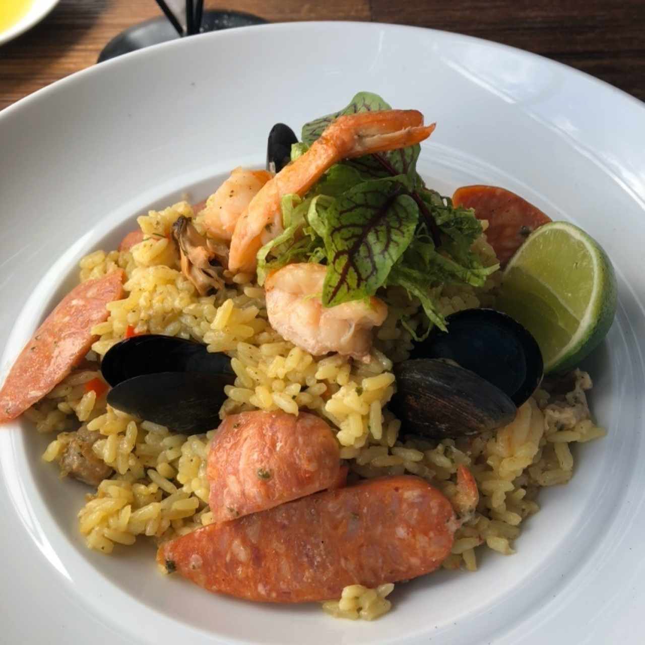 Paella de la caasa puerto Barcelona